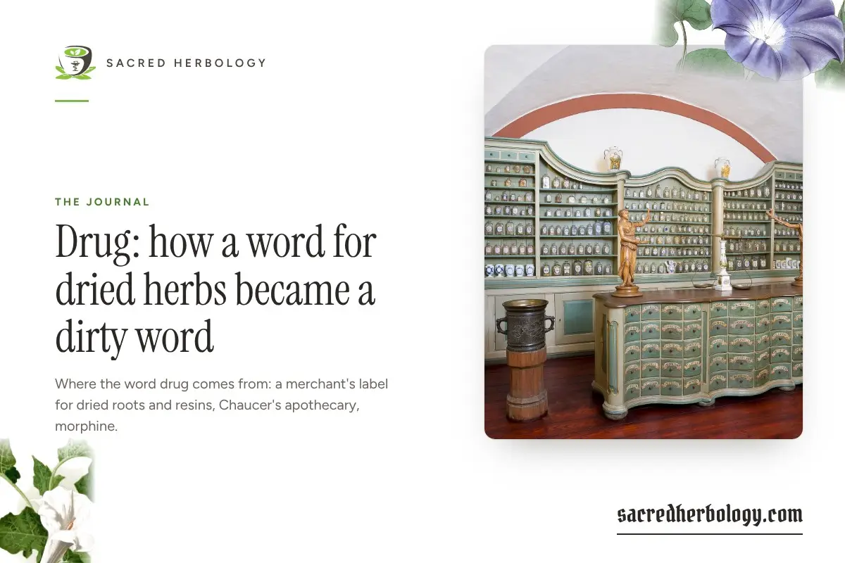 Sacred Herbology share card