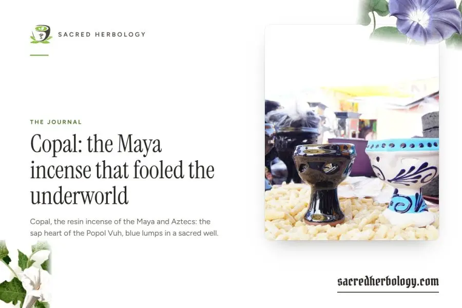 Copal: the Maya incense that fooled the underworld